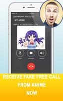 Fakecall From Anime capture d'écran 1