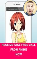 Fakecall From Anime ảnh chụp màn hình 2