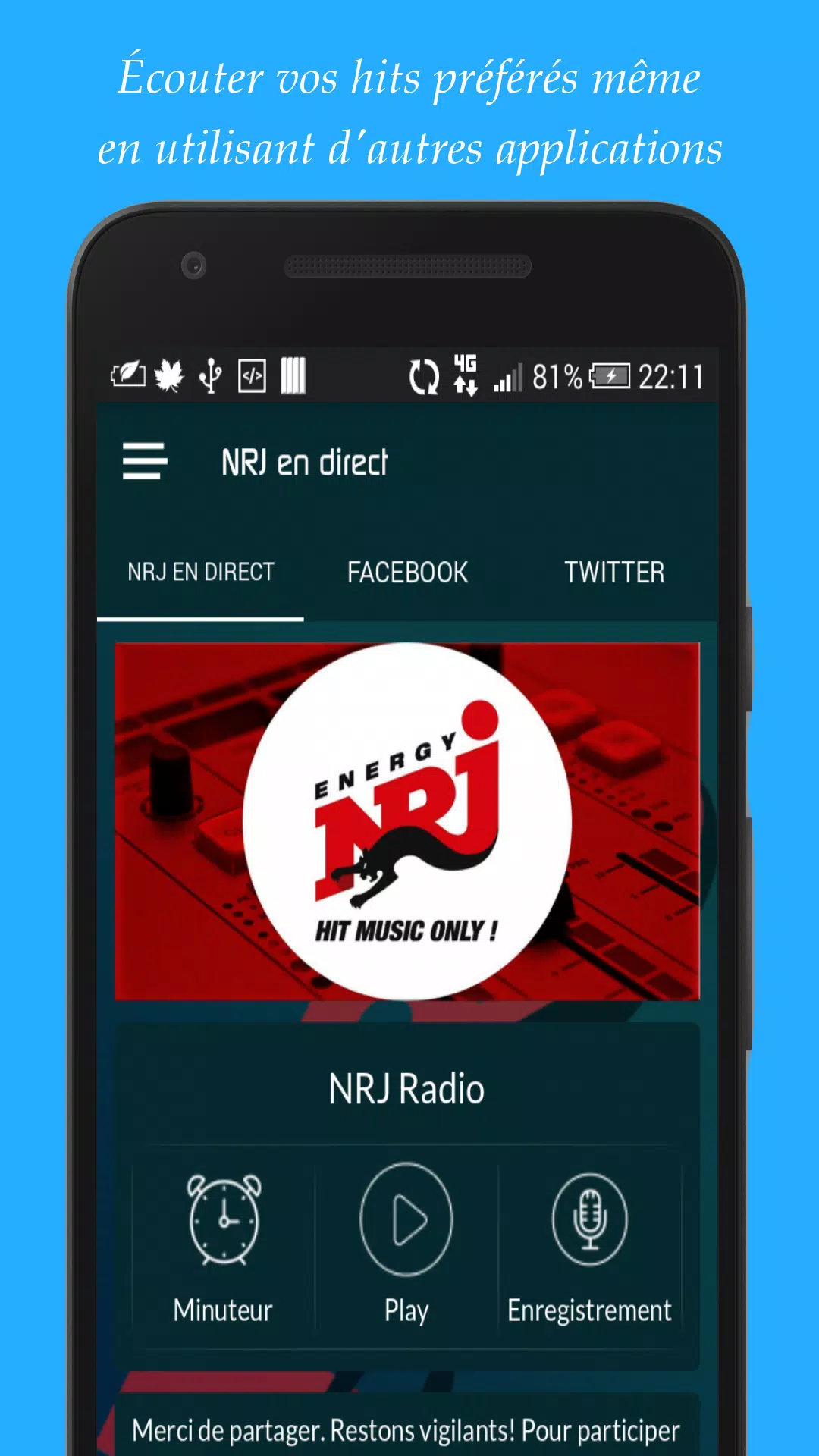 NRJ Live: Hit Music Only APK for Android Download