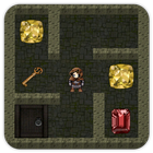 Maze dark labyrinth and exploration أيقونة