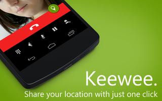 Keewee / share my location Cartaz