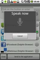 Speak n' Send تصوير الشاشة 1