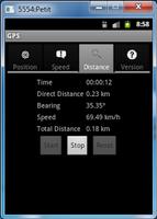 برنامه‌نما GPS عکس از صفحه