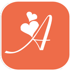 Ameety : appli de rencontre icône