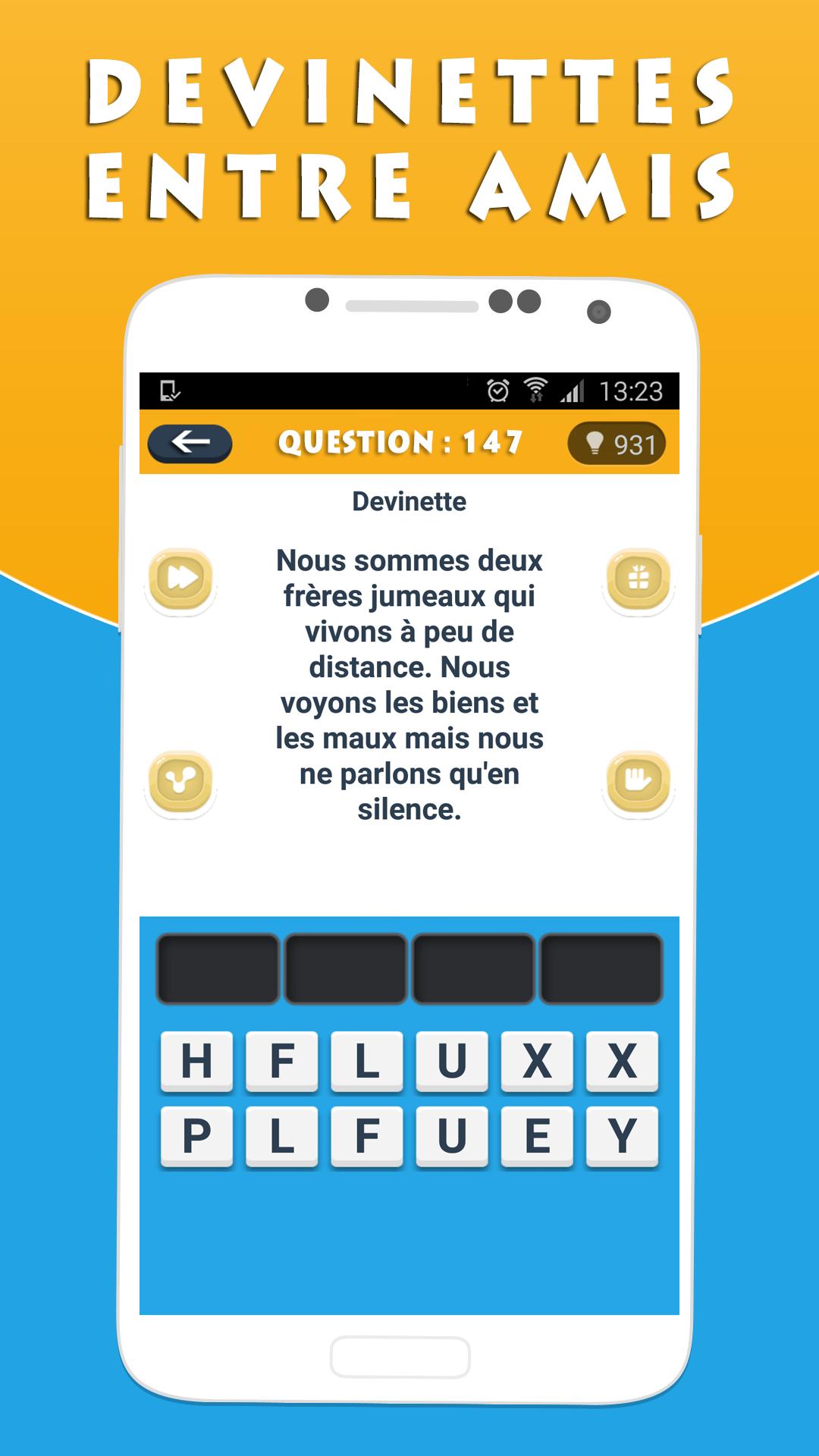 Téléchargement gratuit Images Quizz Et Devinettes Entre Amis For Android Apk Download actualisé salutations