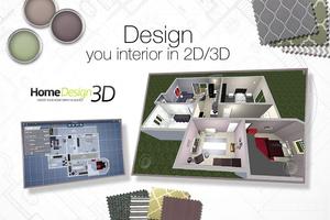 Home Design 3D الملصق