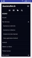 AssistaNet capture d'écran 3