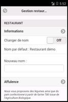 MyMenus capture d'écran 1