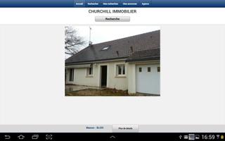 Churchill Immobilier poster