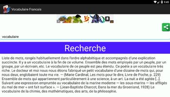 Vocabulaire Français screenshot 3