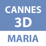Cannes 3D Maria icône