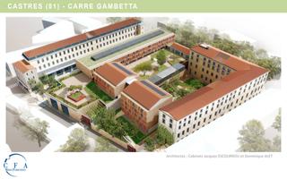 CARRE GAMBETTA CASTRES โปสเตอร์