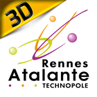 Rennes Atalante 3D icône