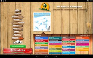 Vieux Campeur Catalogue plakat