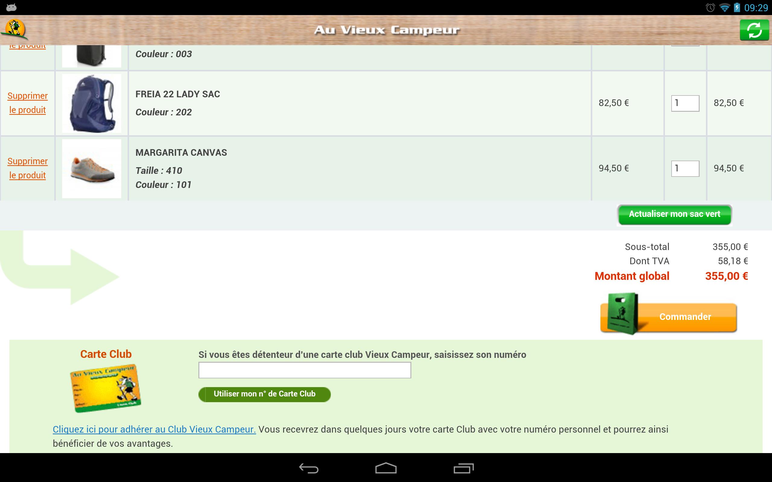 Vieux Campeur Catalogue for Android - APK Download
