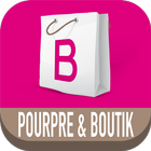 Pourpre & Boutik أيقونة