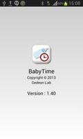 Baby time plakat
