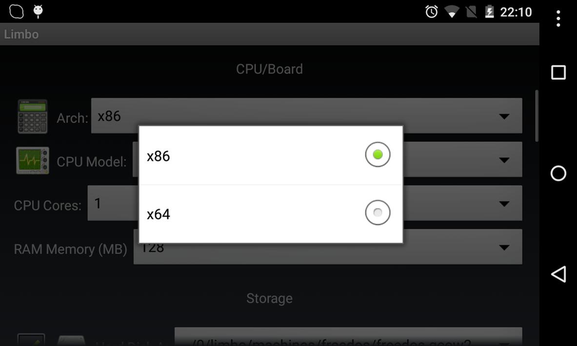 Telecharger Limbo Pc Emulator Qemu Arm X86