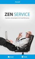 ZEN Service الملصق