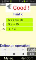 Math first level equation capture d'écran 3