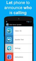Caller Name Speaker poster