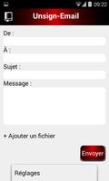 Unsign-Email imagem de tela 2