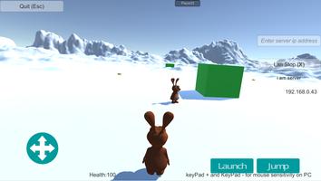 Rabbits Battle For Kids screenshot 1