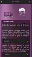 NC Gaming Affiche