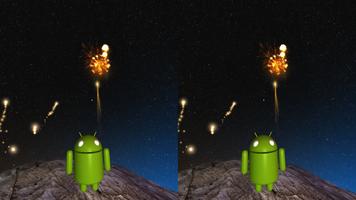 Fireworks VR Show on Cardboard captura de pantalla 1