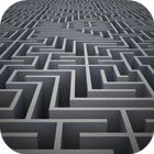 maze & labyrinth 3d icon