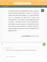 Français 5e Exercices captura de pantalla 3