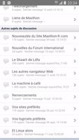 Maxthon Support Francophone スクリーンショット 2