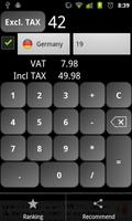 VAT Calculator Screenshot 2