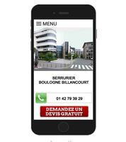 SERRURIER Boulogne Billancourt captura de pantalla 1