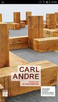 Carl Andre exhibition Cartaz