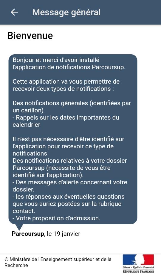 COMMENT TÉLÉCHARGER L APPLICATION PARCOURSUP