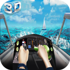 Drive Yacht Boat 3D Zeichen