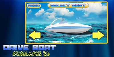 Drive Yacht Boat 3D capture d'écran 3