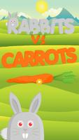 Rabbits vs Carrots Affiche