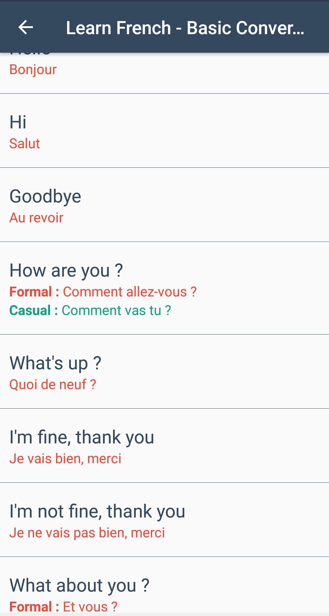 Learn French Essential Vocabulary And Phrases For Android Apk Download Learn French Essential Vocabulary And Phrases For Android Apk Download