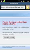 UAG Mobile Portal screenshot 1