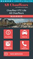 AB Chauffeurs, votre VTC à Lille Affiche