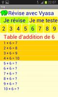 Table d'additions syot layar 1