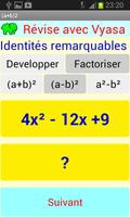 Identités remarquables स्क्रीनशॉट 1