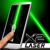 Laser Pointer X2 (PRANK AND SIMULATED APP) Mod APK icon