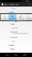 Axel (XML Editor / Viewer) syot layar 1