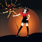 Halloween Girl Witch Monsters ikona