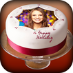 Birthday Cake Photo Frame icône