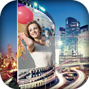 City Hoarding Photo Frame APK