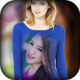 Girl T Shirt Photo Frame آئیکن